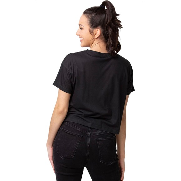 "FOCO NFL Los Angeles Chargers Women's Crop Top - Small" - Picture 2 of 4